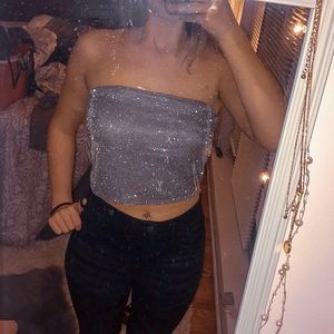 Sparkly Tube Top